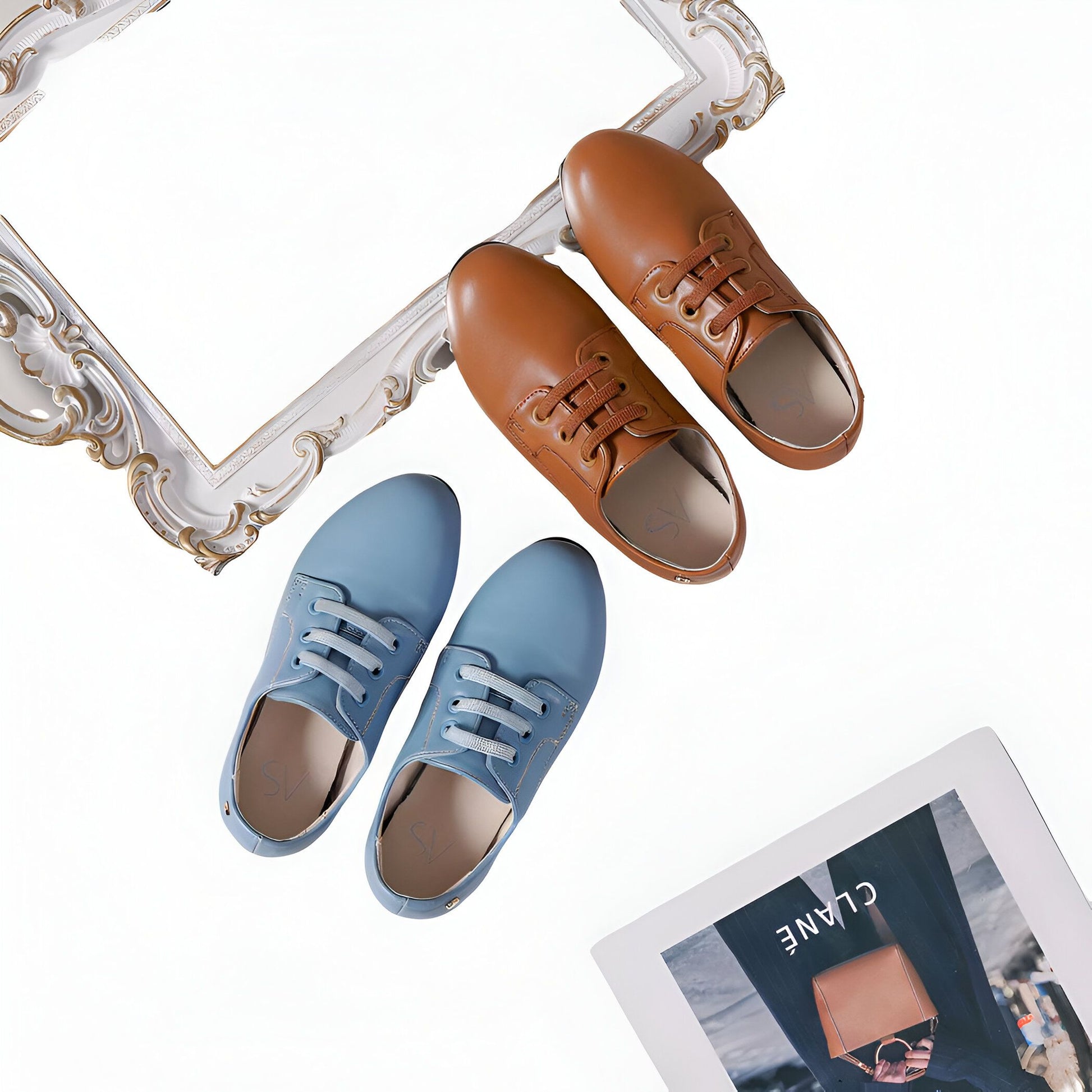 Néo Mocassins Garçon Lacets Élastiques Confort Élégant