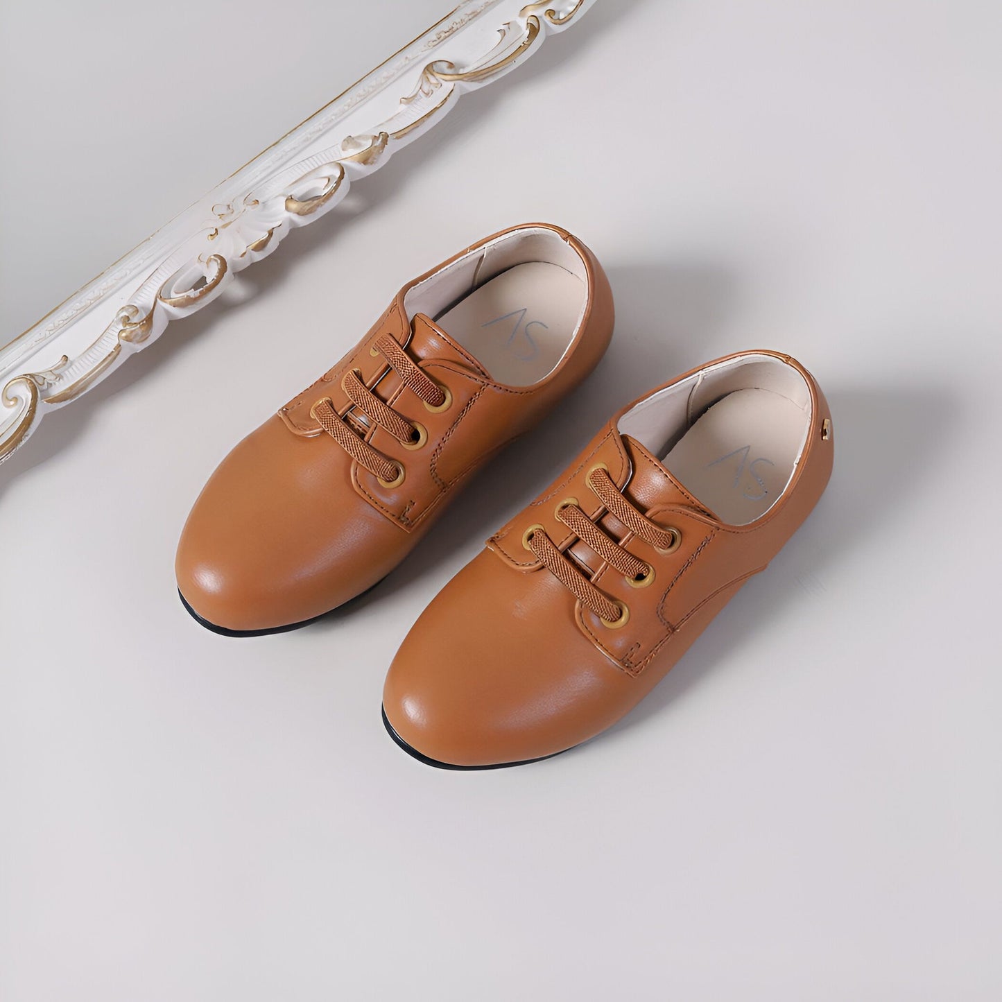Néo Mocassins Garçon Lacets Élastiques Confort Élégant