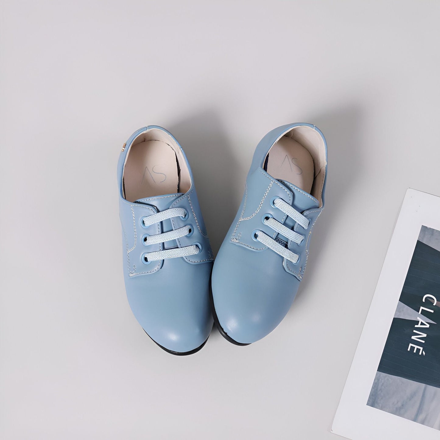 Néo Mocassins Garçon Lacets Élastiques Confort Élégant