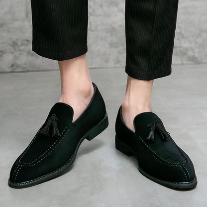 Mocassins Homme Daim Glands – Vintage Élégants