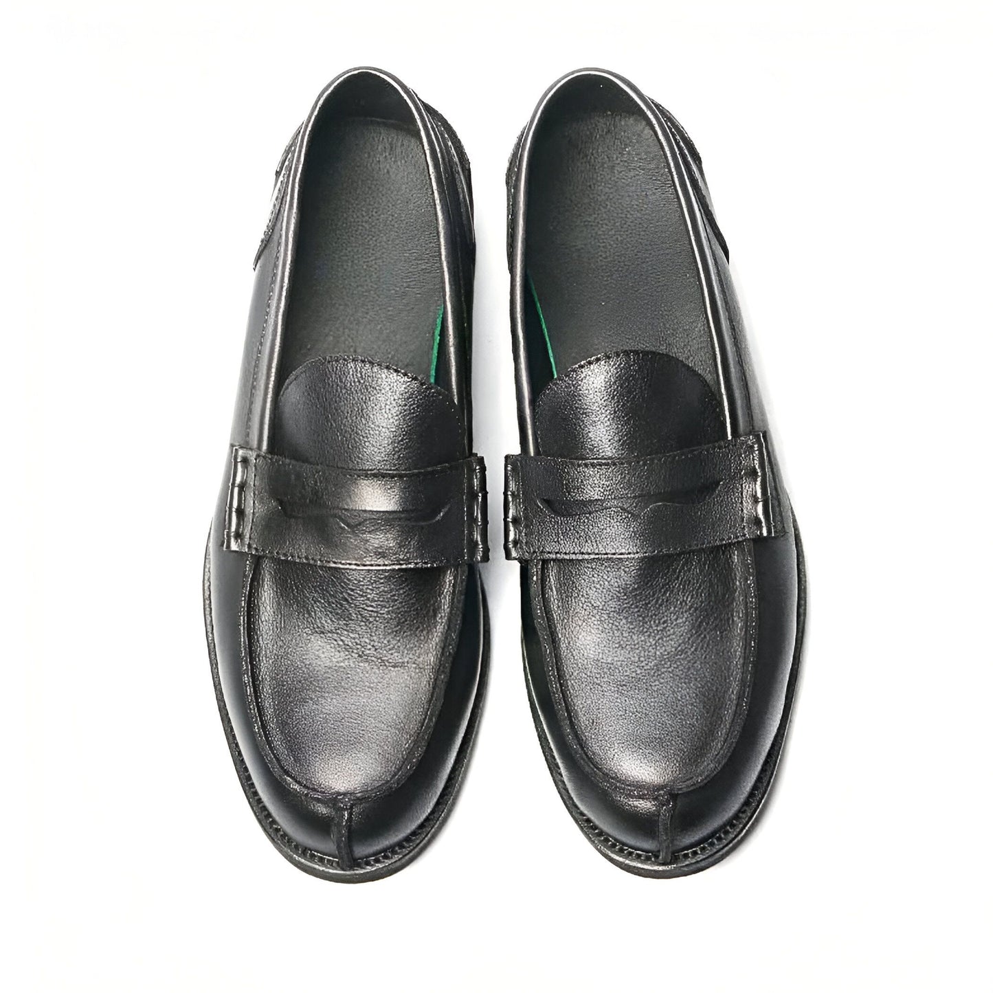 NobleWalk Mocassins homme cuir véritable marron noir