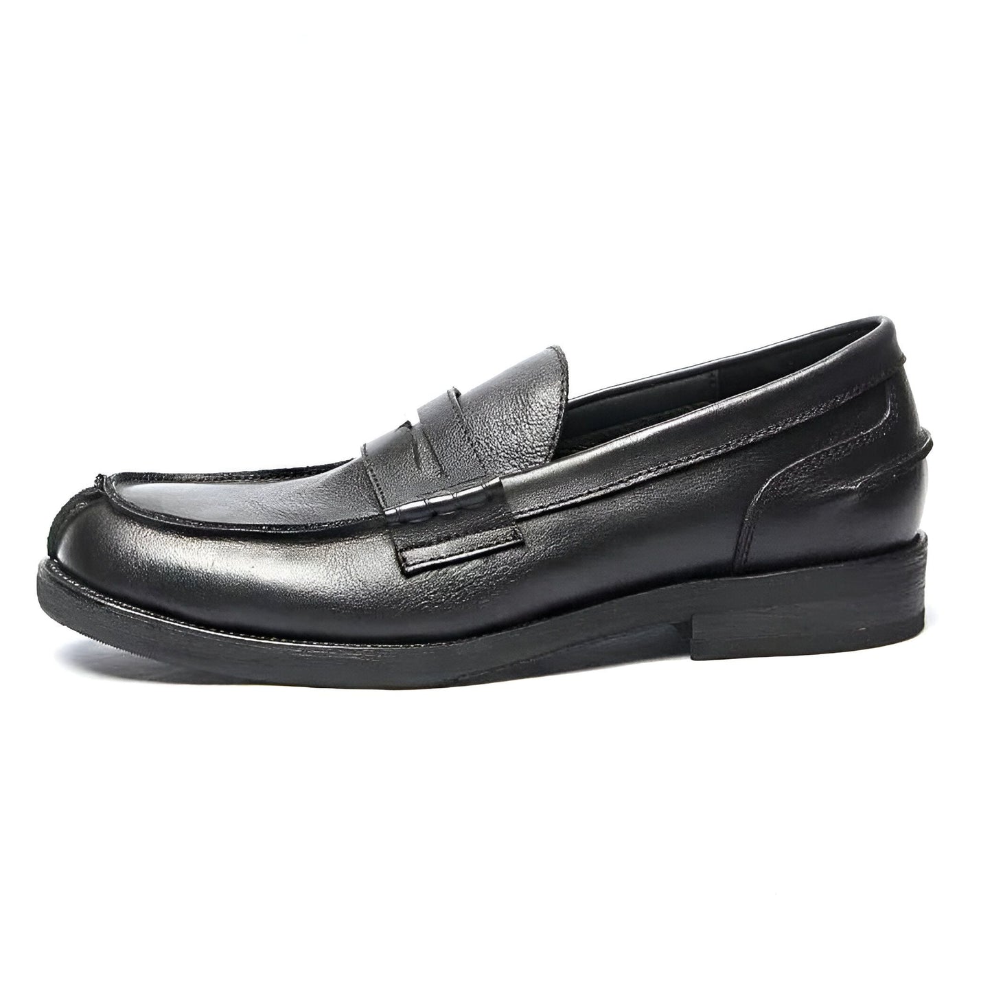 NobleWalk Mocassins homme cuir véritable marron noir