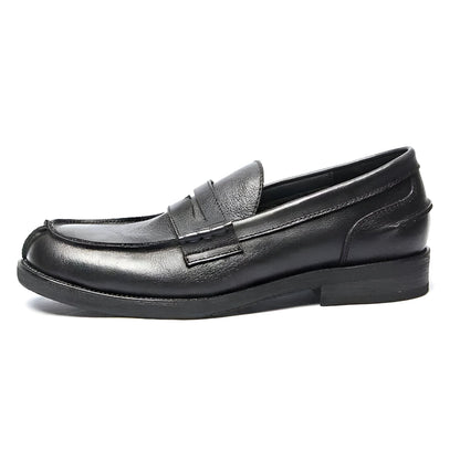 NobleWalk Mocassins homme cuir véritable marron noir