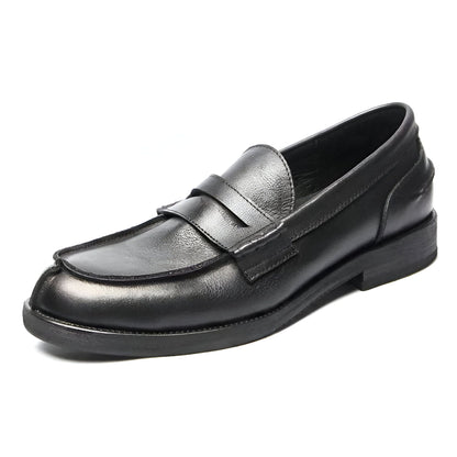 NobleWalk Mocassins homme cuir véritable marron noir