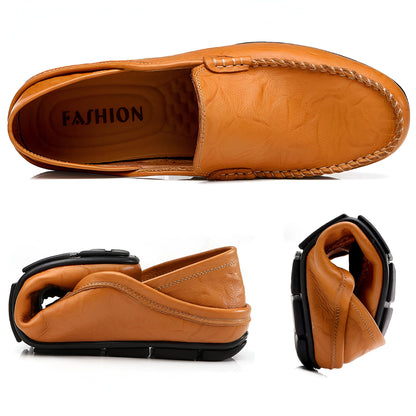 NovaMoc Mocassins Homme Décontractés en Cuir Synthétique