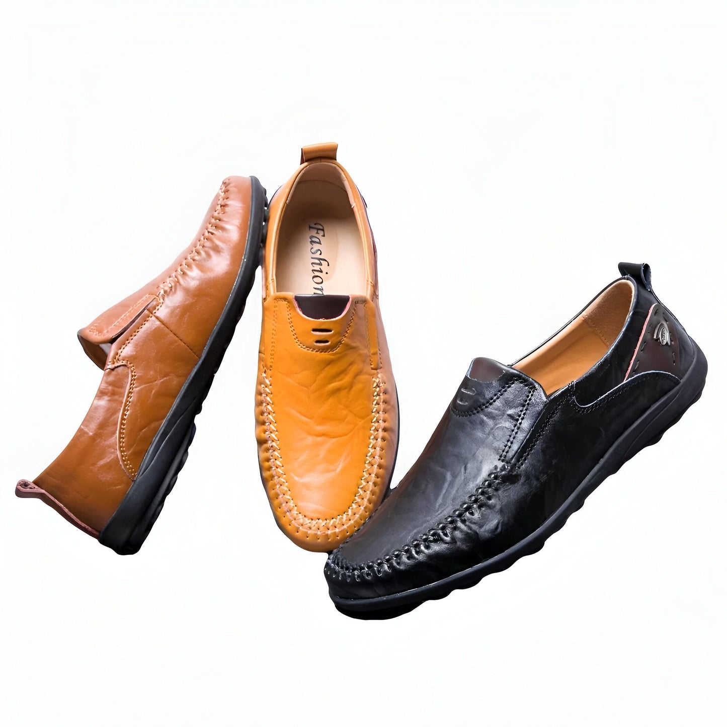 Mocassins Homme Cuir Synthétique Style Raffiné - Nova