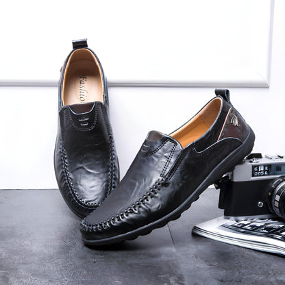 Mocassins Homme Cuir Synthétique Style Raffiné - Nova