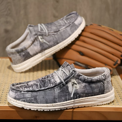NOVA Mocassins Homme Respirants Effet Jeans