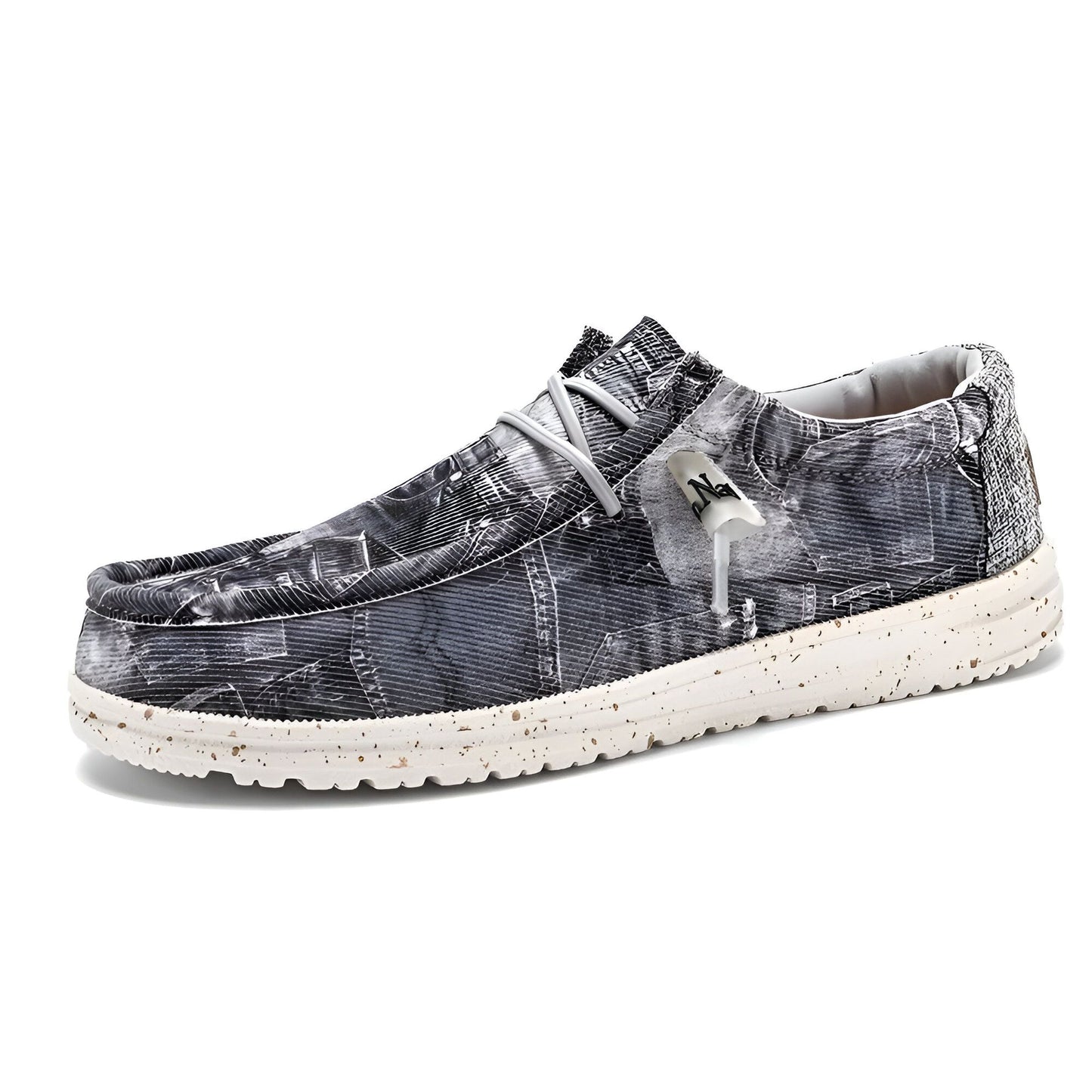NOVA Mocassins Homme Respirants Effet Jeans