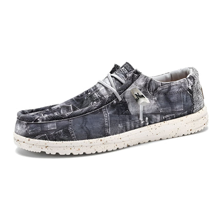 NOVA Mocassins Homme Respirants Effet Jeans
