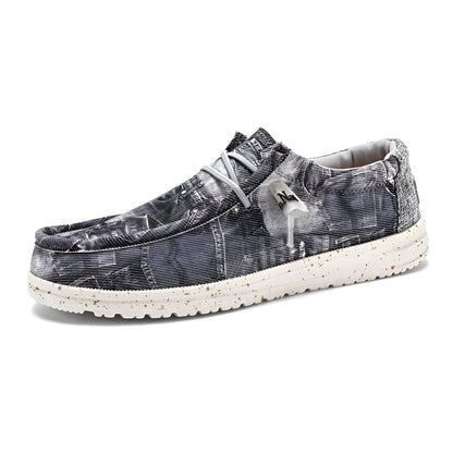 NOVA Mocassins Homme Respirants Effet Jeans