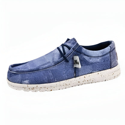 NOVA Mocassins Homme Respirants Effet Jeans