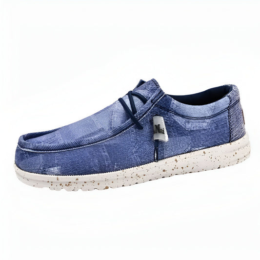 NOVA Mocassins Homme Respirants Effet Jeans