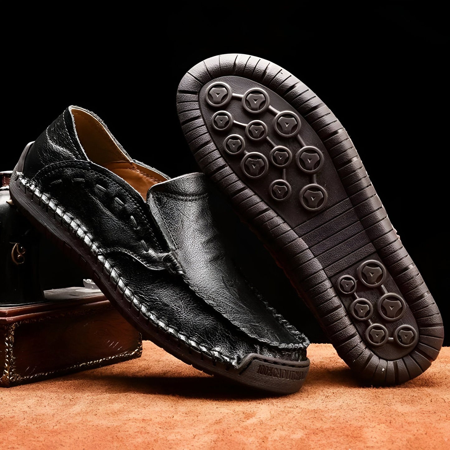 Luxor Mocassins Homme Cuir Synthétique Confort Souples