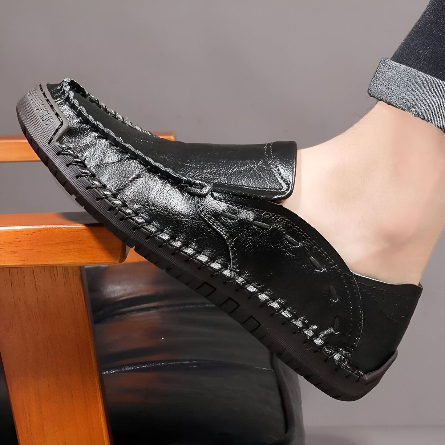 Luxor Mocassins Homme Cuir Synthétique Confort Souples