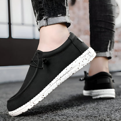 Mocassins - Homme Cuir Végan Sans Lacets Confortables