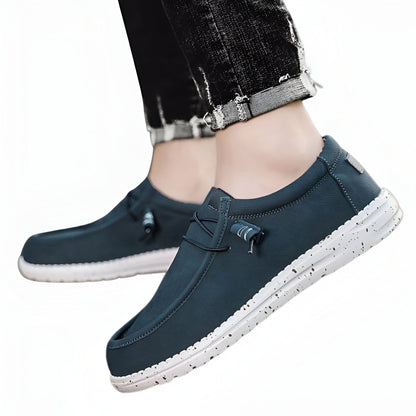 Mocassins - Homme Cuir Végan Sans Lacets Confortables