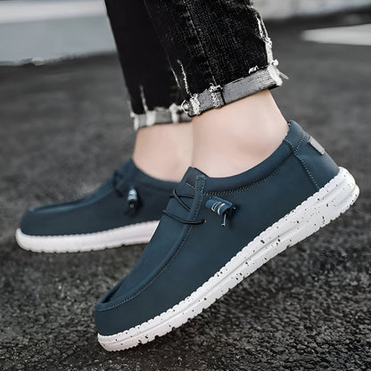 Mocassins - Homme Cuir Végan Sans Lacets Confortables