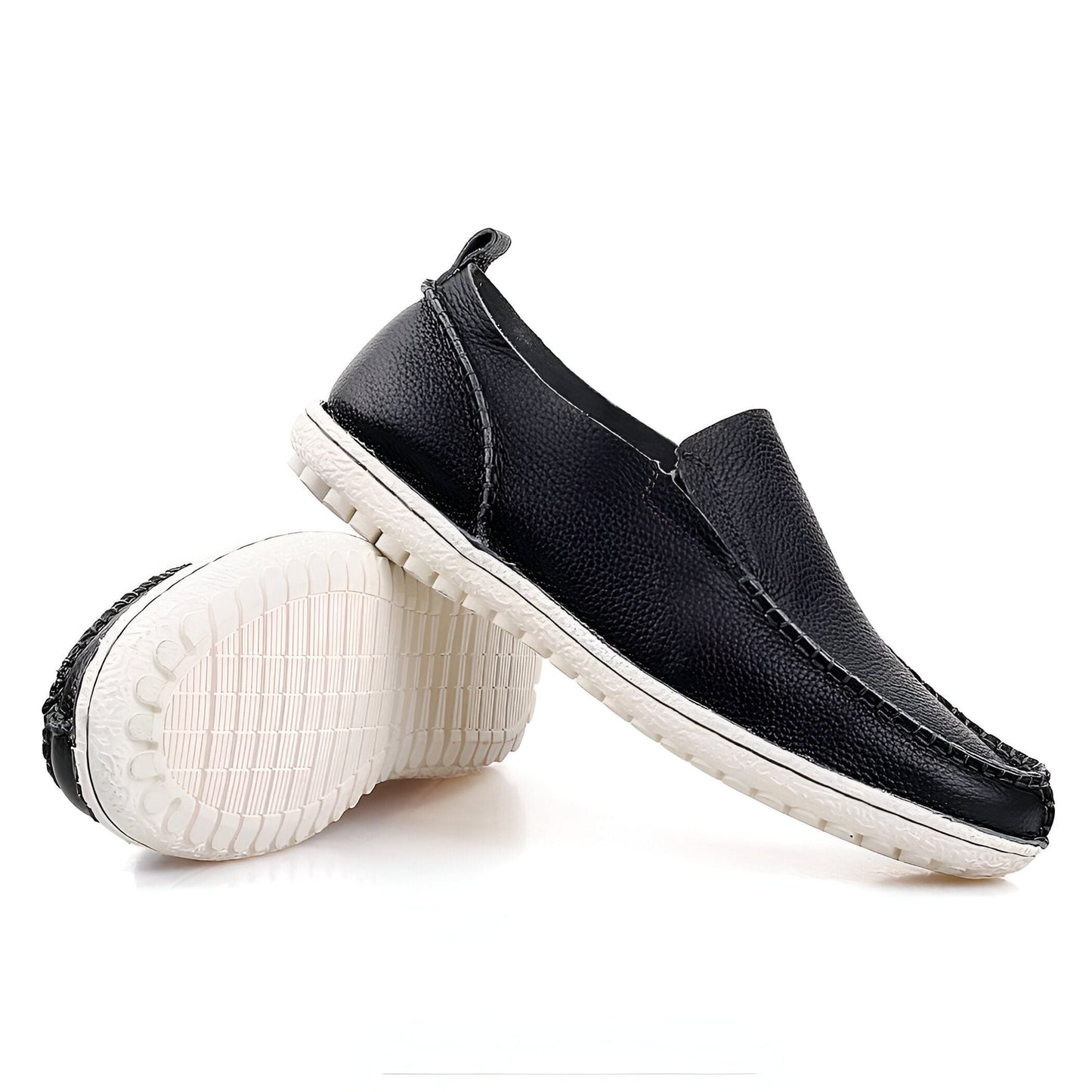 LuxeStep Mocassins Cuir Homme Confortables & Élégants