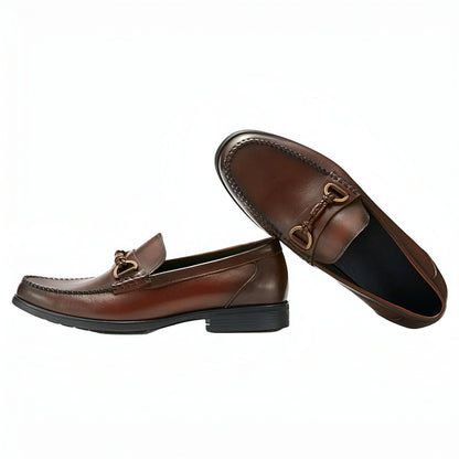 Luxe Mocassins Homme Cuir Véritable Raffinés