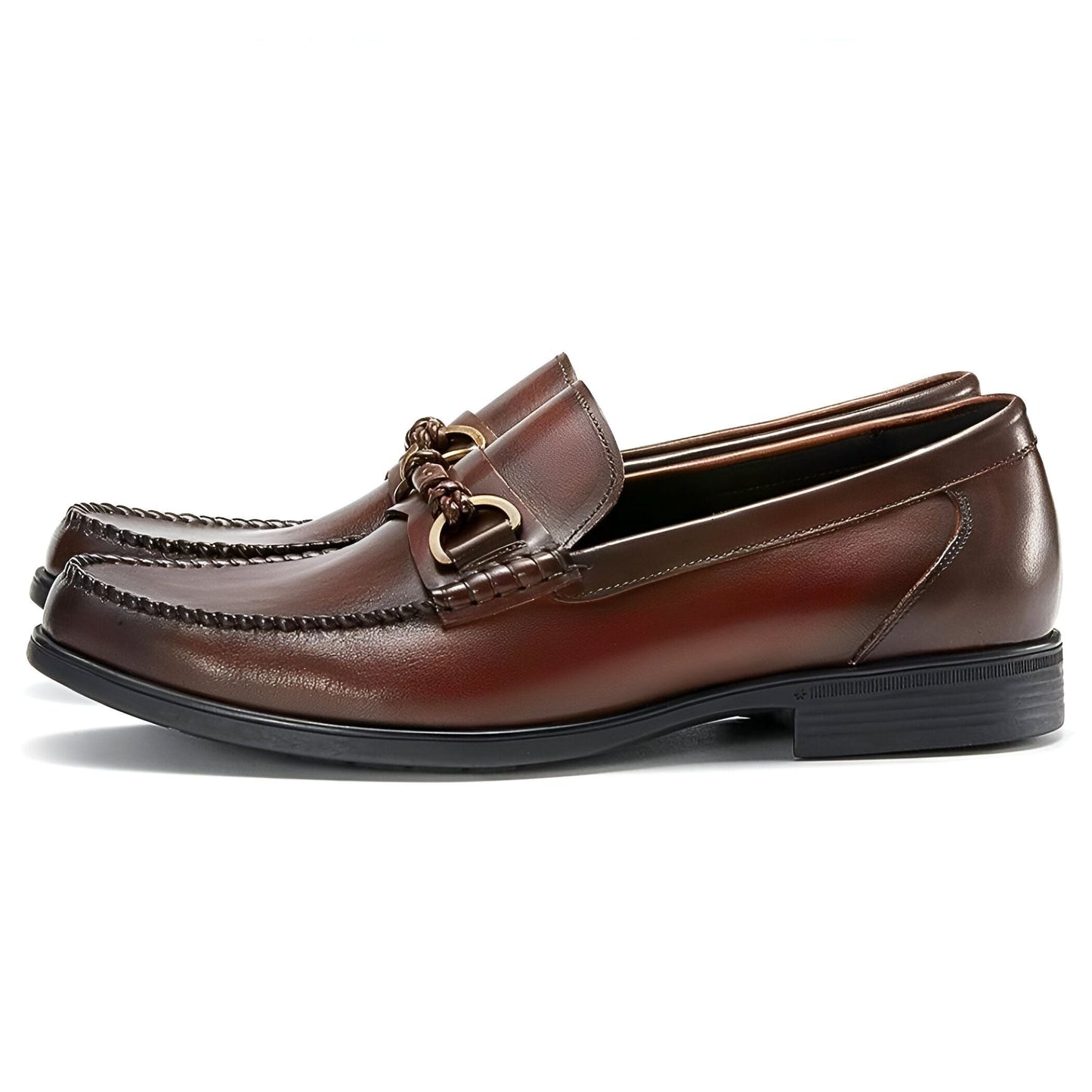 Luxe Mocassins Homme Cuir Véritable Raffinés
