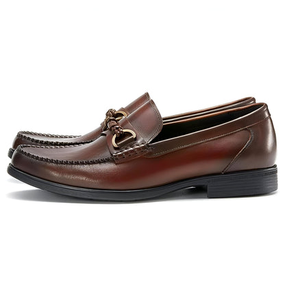 Luxe Mocassins Homme Cuir Véritable Raffinés