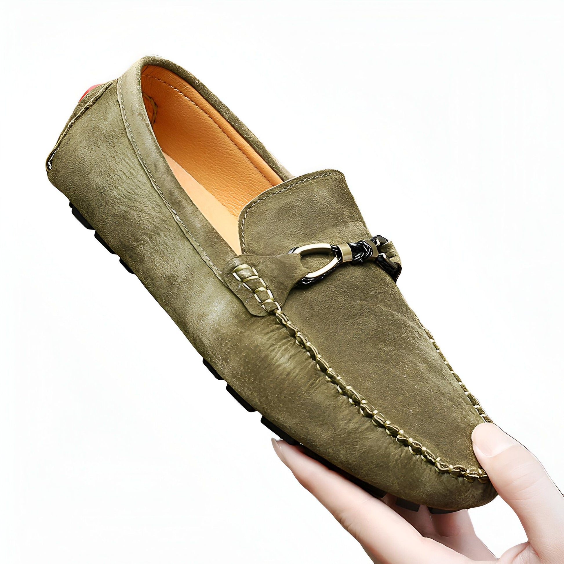 Nova Mocassins Daim Synthétique Homme Style Classique