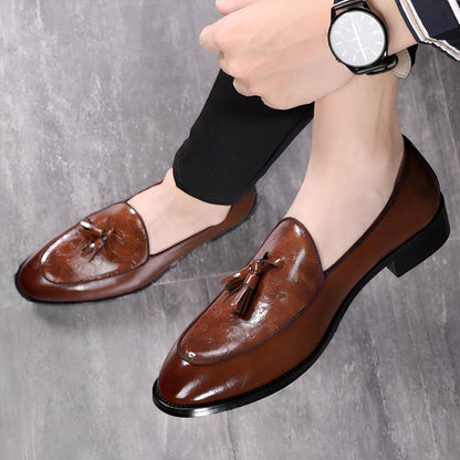 Mocassins Homme Simili Cuir à Glands — Élégance Affinée