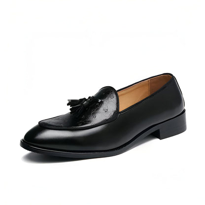 Mocassins Homme Simili Cuir à Glands — Élégance Affinée