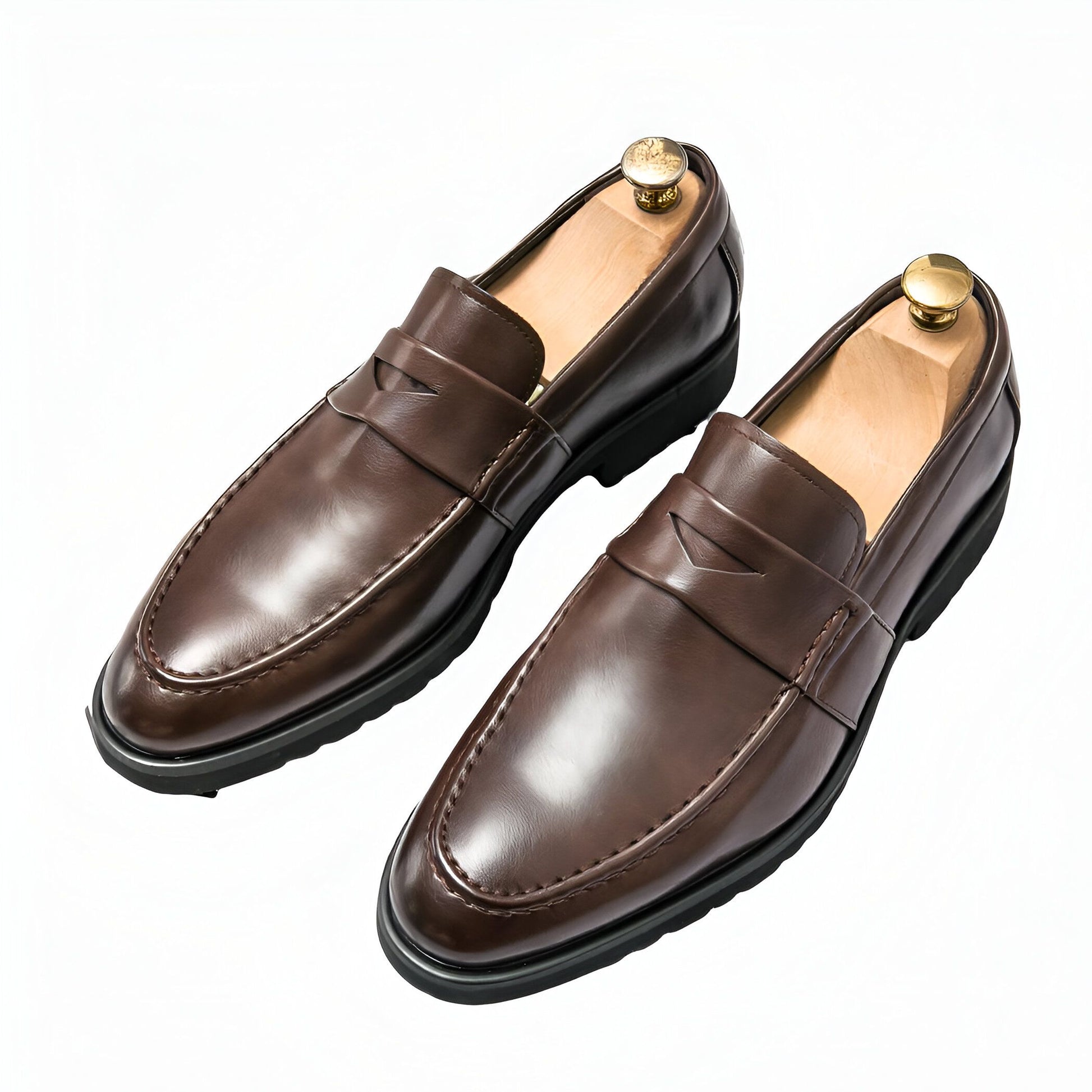 Élite Mocassins Homme Cuir Raffiné