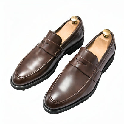 Élite Mocassins Homme Cuir Raffiné