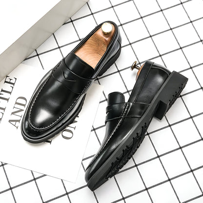 Élite Mocassins Homme Cuir Raffiné