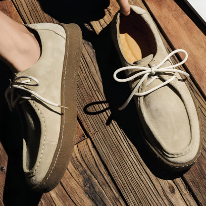 Mocassins Daim Style Indien Homme - Exclusif