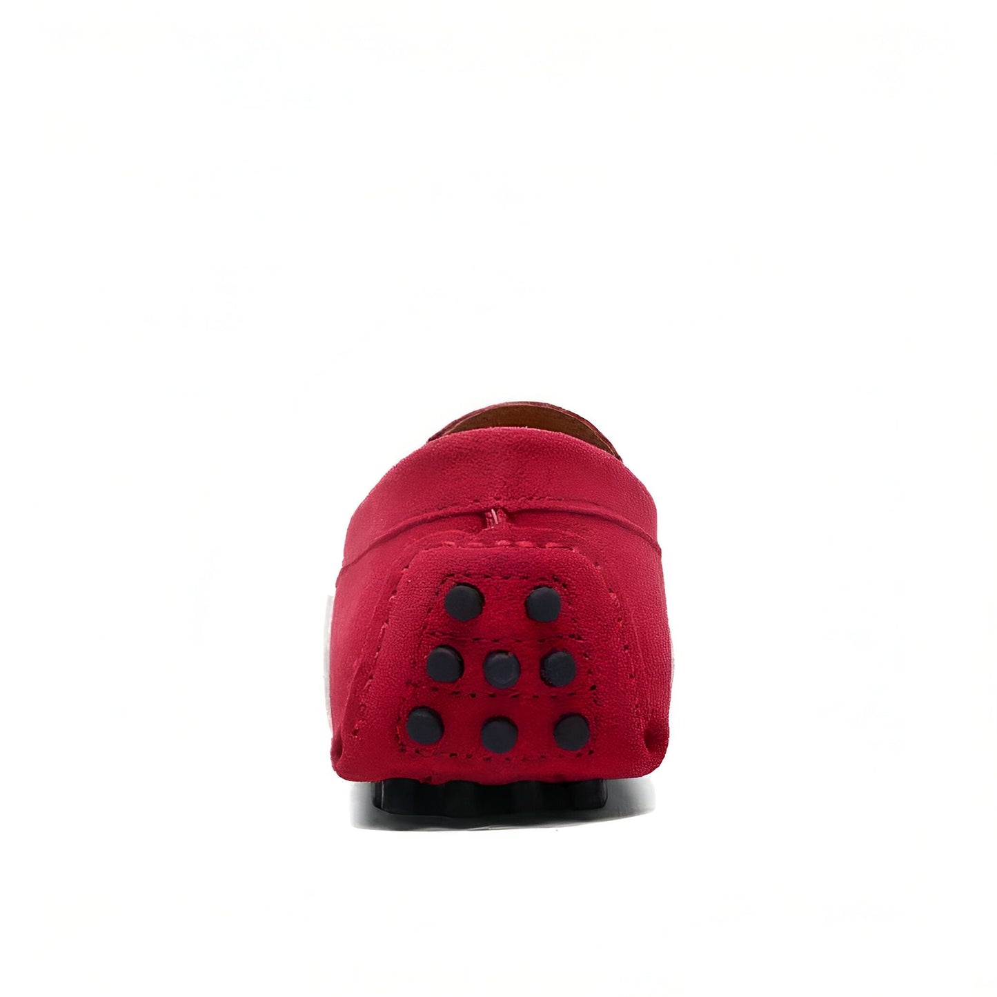 Nova Mocassins Homme Daim Rouge Élégants