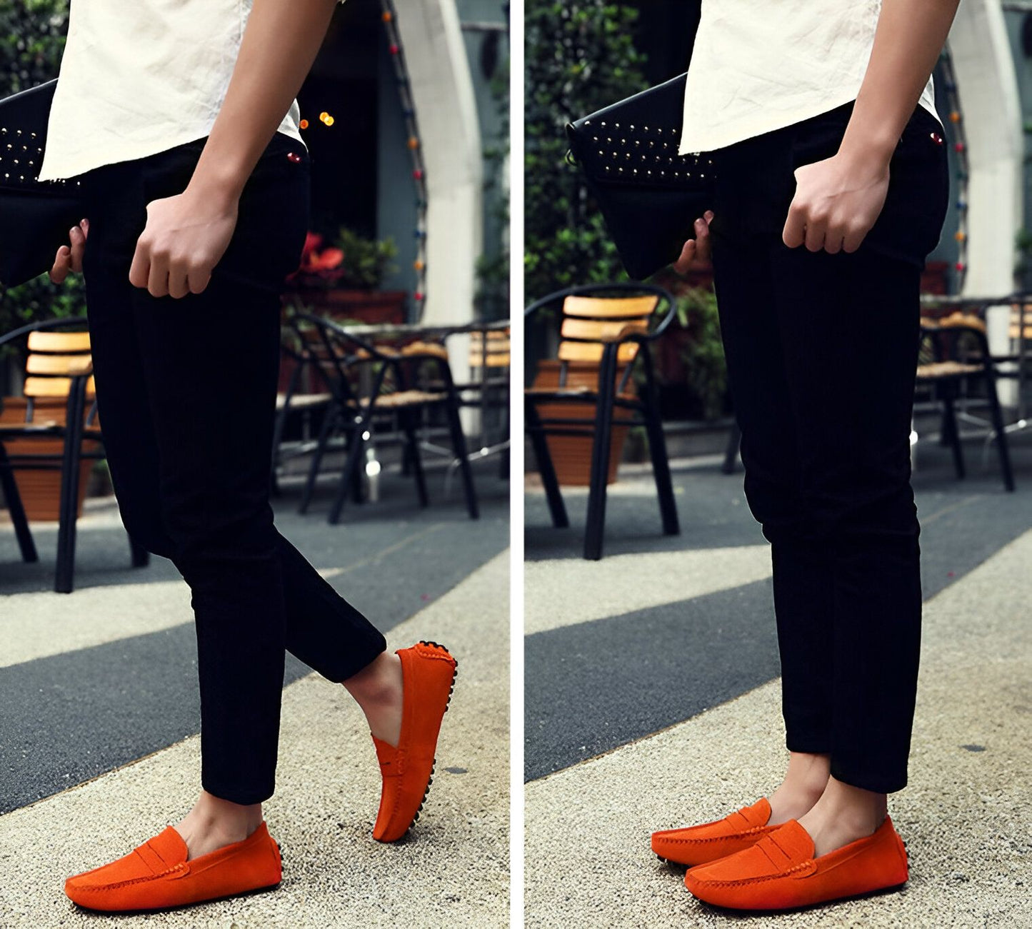 Nova Mocassins Homme Daim Souple Confortables