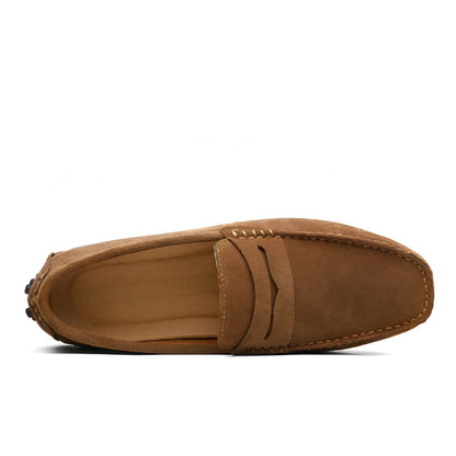 Nova Mocassins Homme Daim Souple Confortables