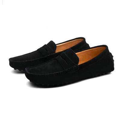 Nova Mocassins Homme Daim Souple Confortables