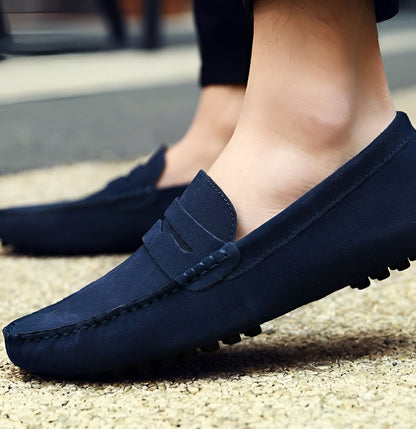 Nova Mocassins Homme Daim Souple Confortables