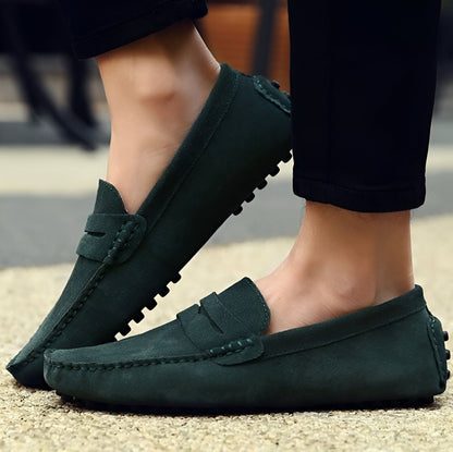 Nova Mocassins Homme Daim Souple Confortables
