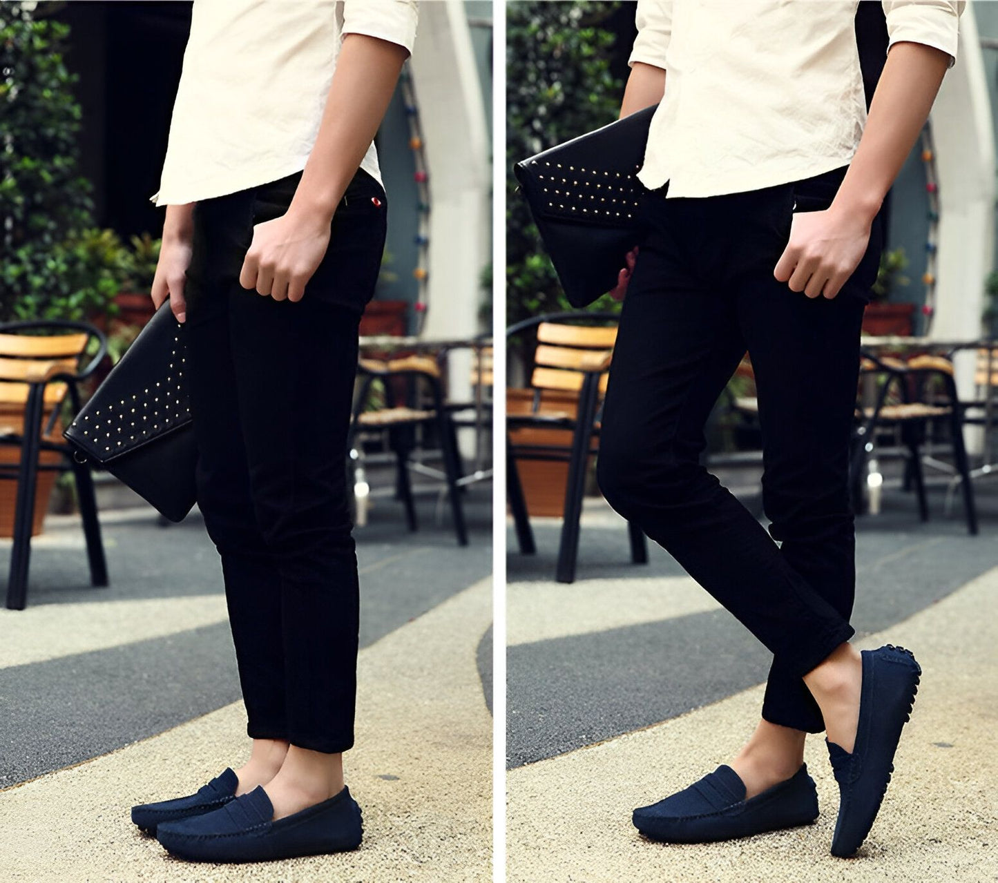 Nova Mocassins Homme Daim Souple Confortables