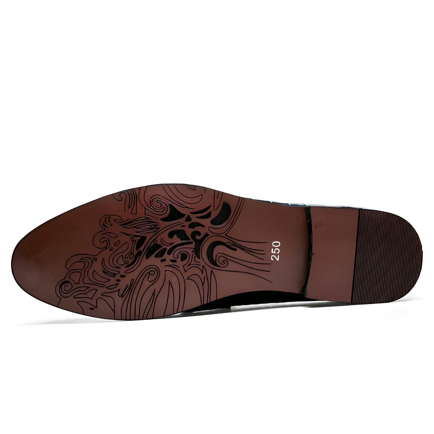 LX Mocassins Homme Style Crocodile à Glands Synthétiques