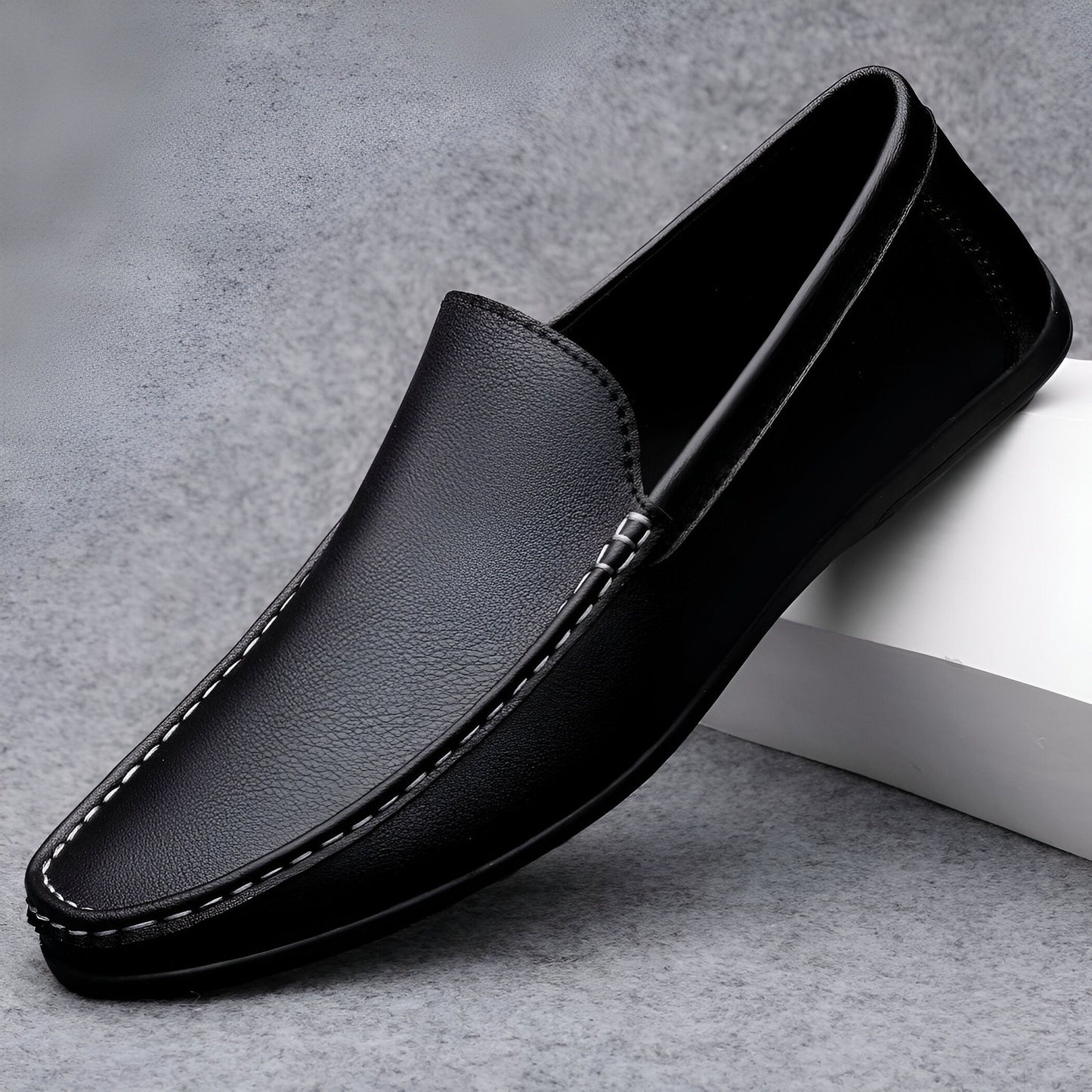 Élite Mocassins Homme Cuir Synthétique Léger