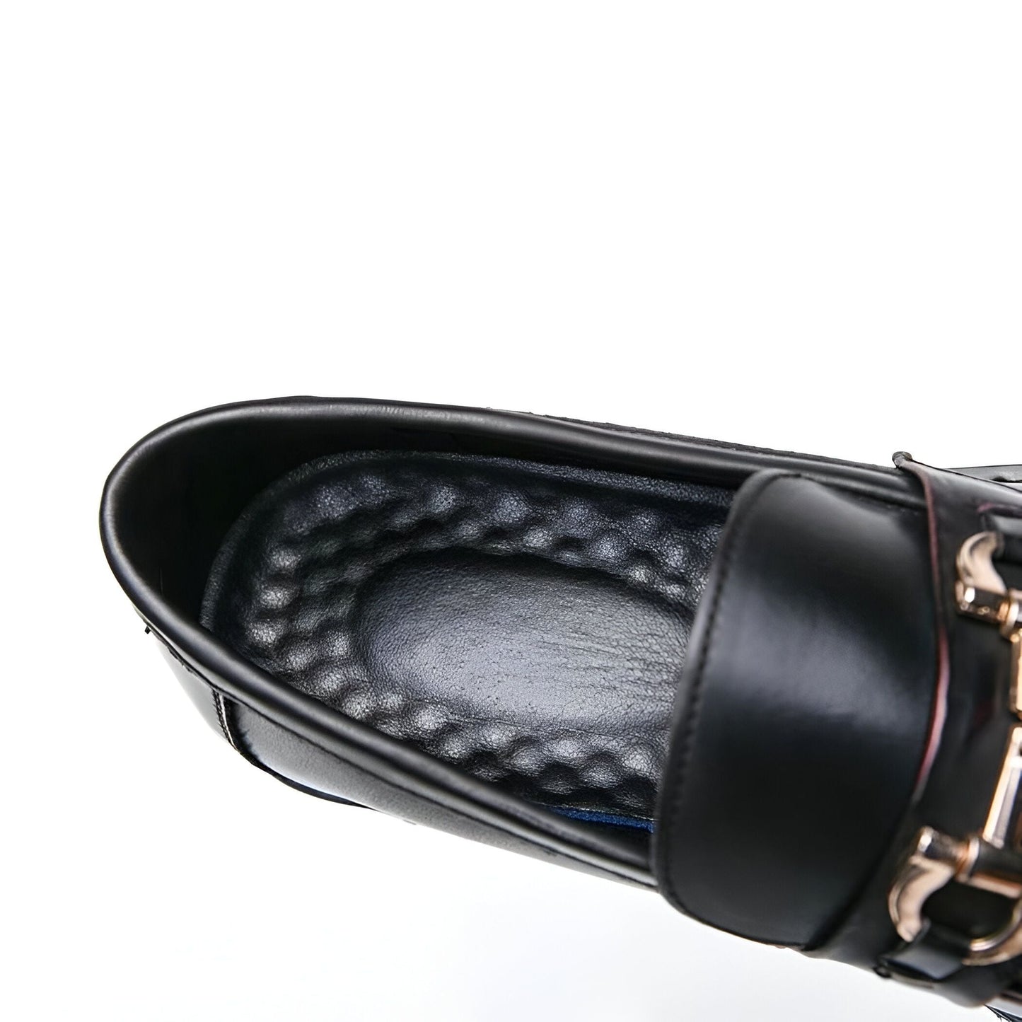 Nova Mocassins Homme Cuir Synthétique Mors Métal
