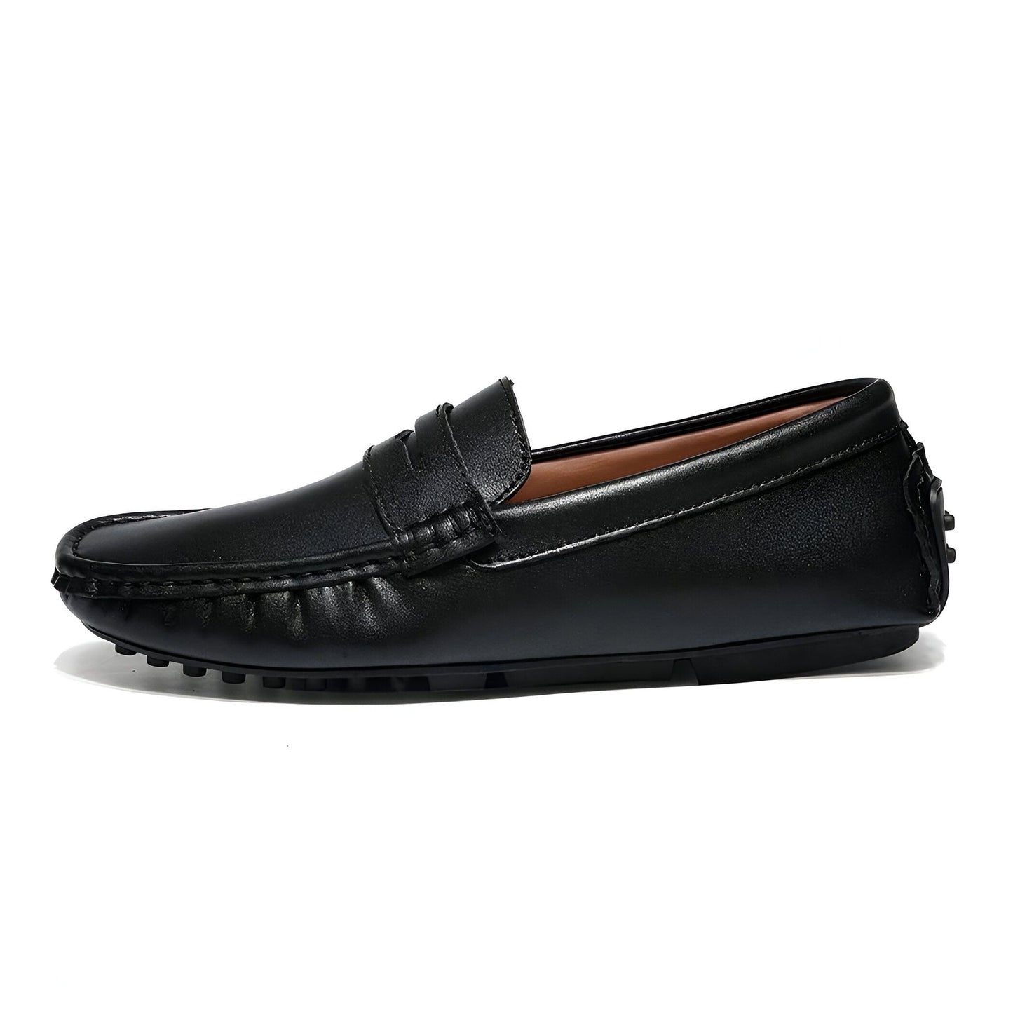 Mocassins Homme Plats Cuir Synthétique - Design Soigné