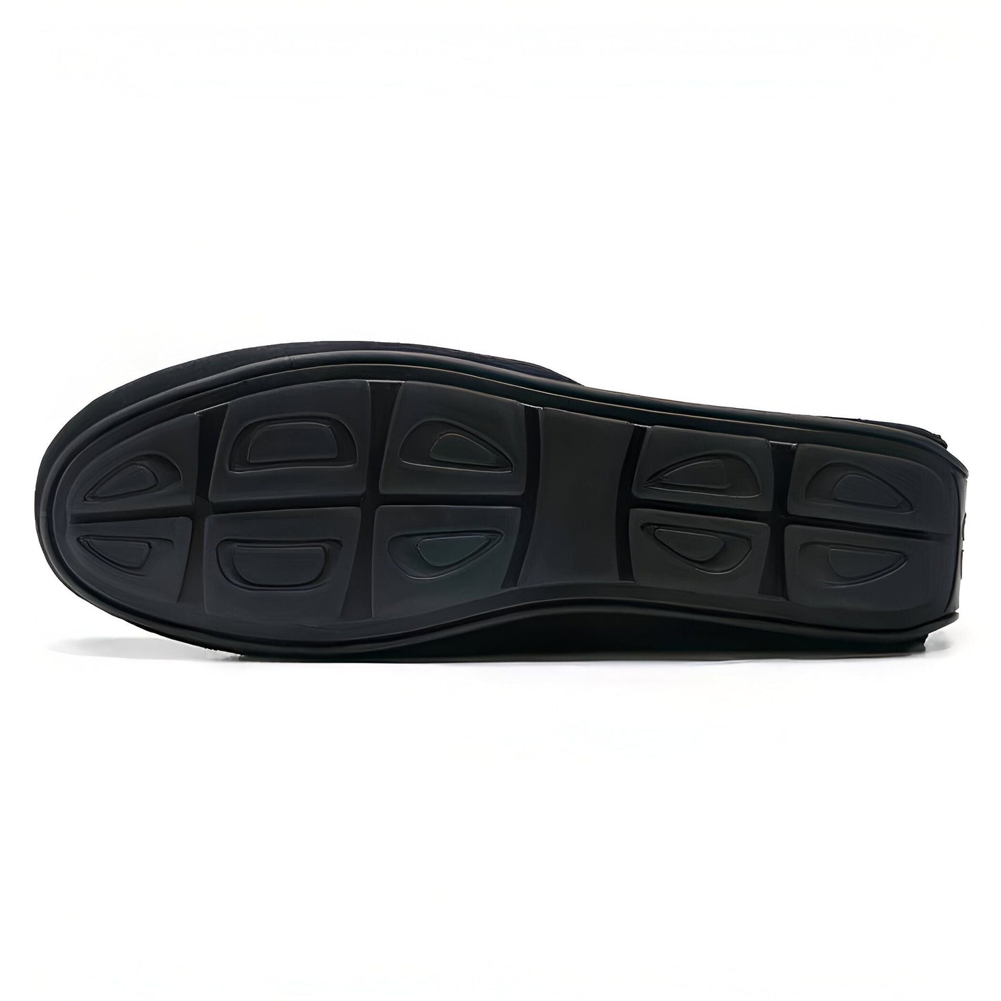 LuxMoc Mocassins Homme Effet Daim Noirs Élégants