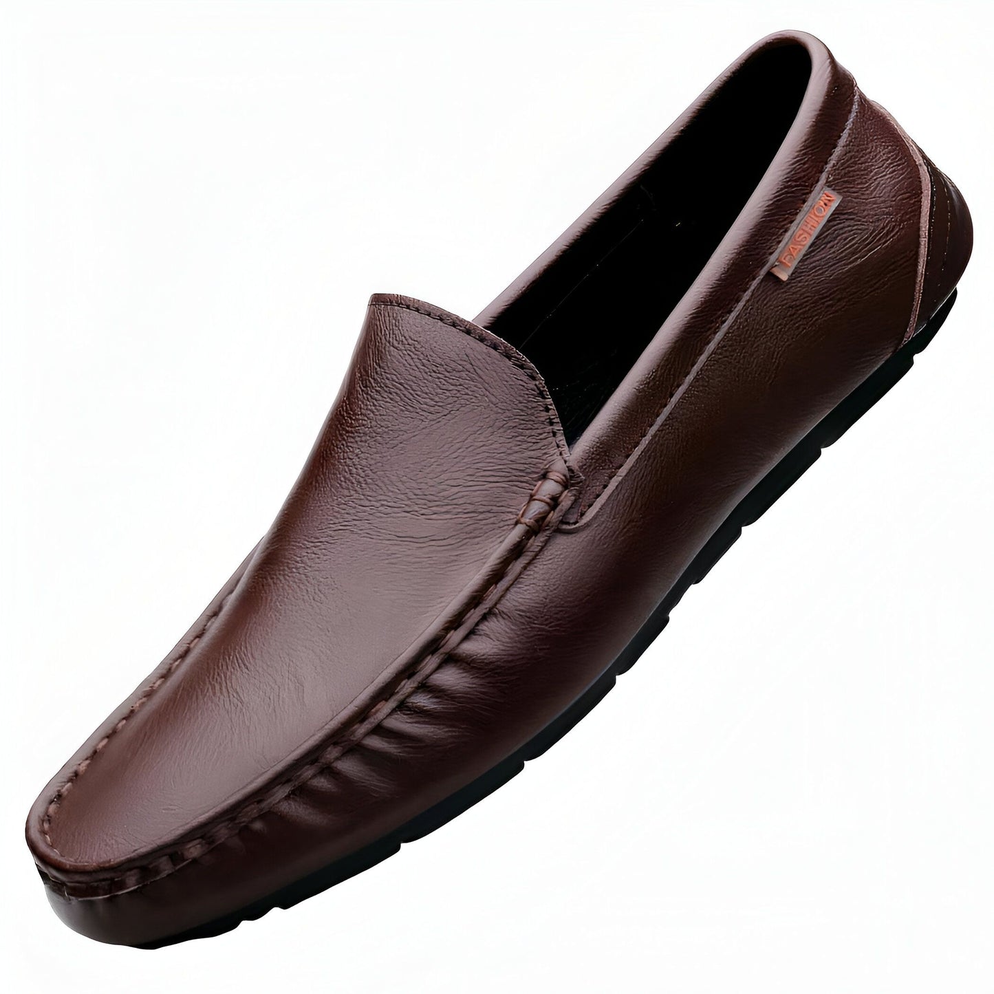 Nova Mocassins Homme Cuir Synthétique Brun Confortables