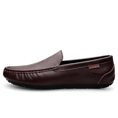 Nova Mocassins Homme Cuir Synthétique Brun Confortables