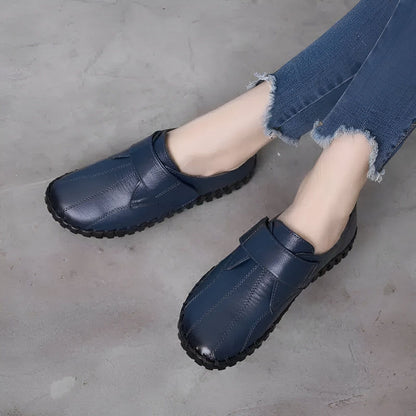 NovaStep Mocassins confortables femme à scratch
