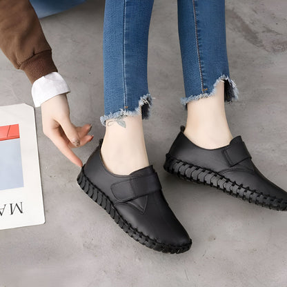 NovaStep Mocassins confortables femme à scratch