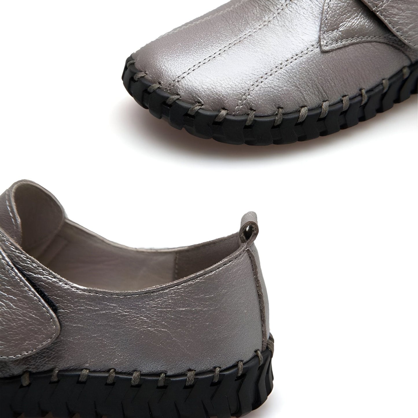 NovaStep Mocassins confortables femme à scratch